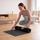 Image 5 for Коврик (мат) для фитнеса и йоги Gymtek Premium TPE 0,5см черный