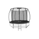 Батут Outtec Premium 10ft (312см) чорно-сірий з внутрішньою сіткою