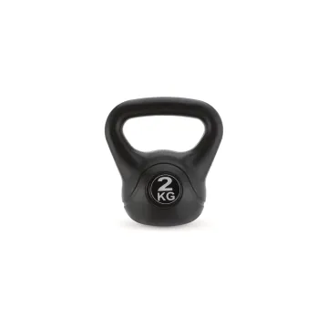 Гиря виниловая Gymtek 2кг черный