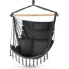 Бразильское кресло - гамак Outtec Boho Sois XXL графитовый