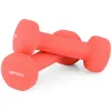 Гантели для фитнеса неопреновые Gymtek Queenfit 2х0,5кг розовый