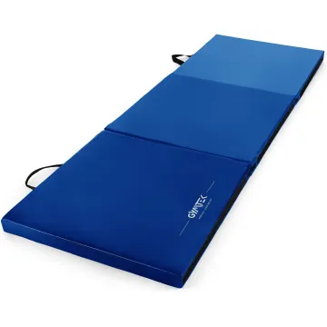 Мат гімнастичний твердий Gymtek 5см темно-синій