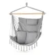 Image 1 for Бразильське крісло - гамак Outtec Boho XXL сірий