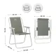 Image 13 for Складной туристический стул Marina Outtec оливковый