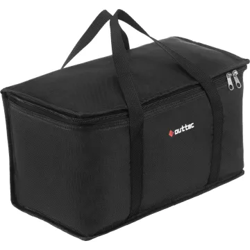 Термосумка для продуктів Outtec Cooler Bag 15 л сумка-холодильник чорний