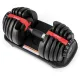 Image 3 for Гантель розбірна регульована Gymtek 2,5-24кг червоний