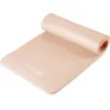 Коврик (мат) для фитнеса и йоги Gymtek NBR 1,5см персиковый