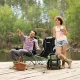 Image 4 for Крісло туристичне розкладне Outtec з чохлом чорно-сірий
