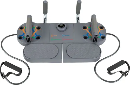 Доска для отжиманий Gymtek Multi Push Up Board сірий