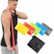 Image 2 for Набір еластичних стрічок Gymtek 2,5-12,5кг для фітнесу та йоги різнобарвний