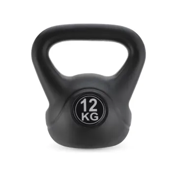 Гиря виниловая Gymtek 12кг черный