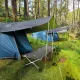 Image 4 for Ліжко-розкладачка Outtec туристичне 203×70см сірий