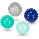 Набор массажных мячей Gymtek 65 мм 4 шт серо-зелено-синий